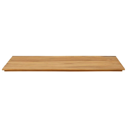 Bordplade 120 x 70 x 3,5 cm Rektangulær Massiv Teaktræ