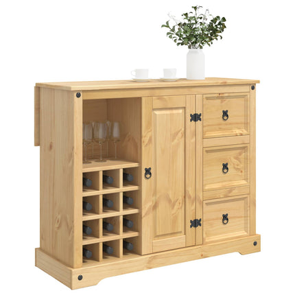 Køkkenopbevaring Honning Voks 112 x 70 x 91,5 cm Massiv fyr