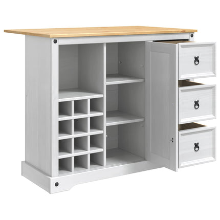 Køkkenopbevaring Hvid og Honning Voks 112 x 70 x 91,5 cm