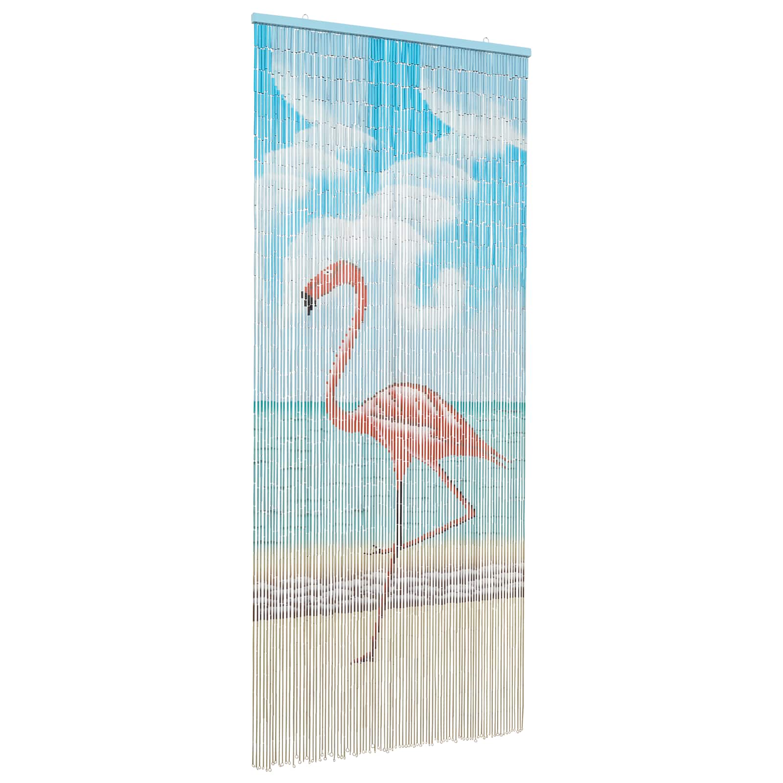 Insekt Dør Gardin flerfarvet 200 x 90 cm Bambus