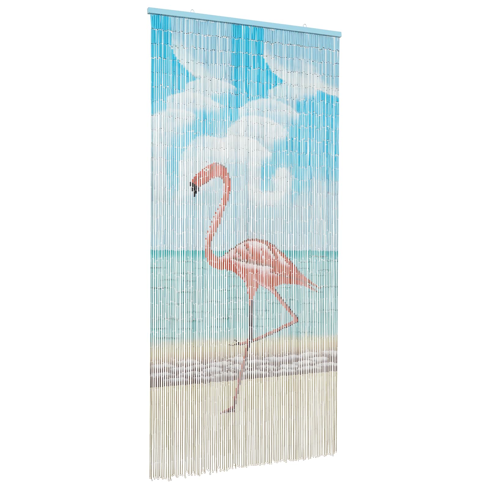 Insekt Dør Gardin flerfarvet 200 x 100 cm Bambus