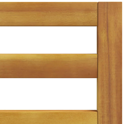 Modulopbygget lænestol med hynder 100 % polyester Solid-Acacia