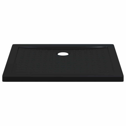 Brusebund Tray med Dots 90 x 70 x 4 cm ABS Sort