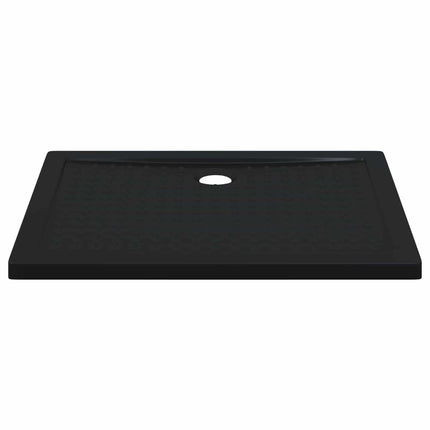 Brusebund Tray med Dots 100 x 80 x 4 cm ABS Sort