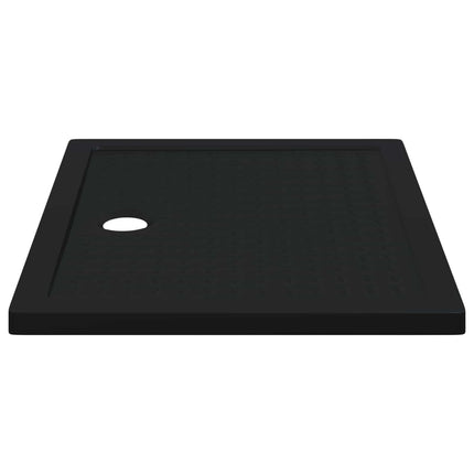 Brusebund Tray med Dots 100 x 80 x 4 cm ABS Sort