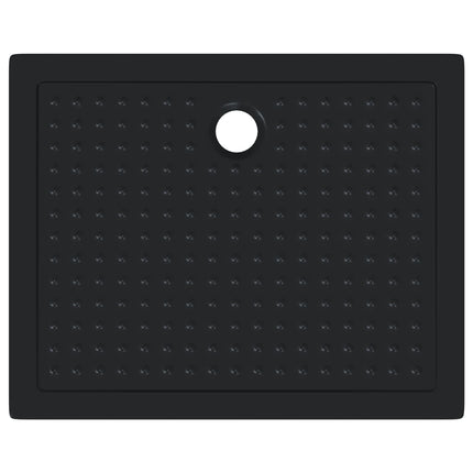Brusebund Tray med Dots 100 x 80 x 4 cm ABS Sort