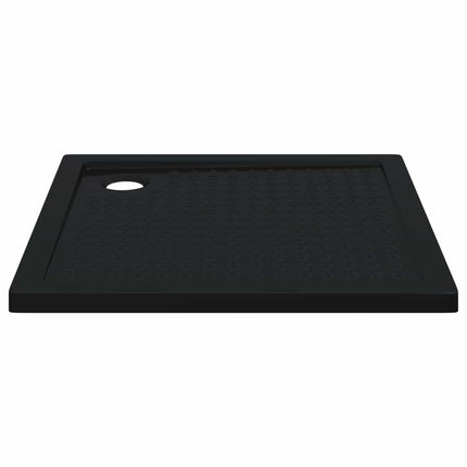 Brusebund Tray med Dots 90 x 90 x 4 cm ABS Sort