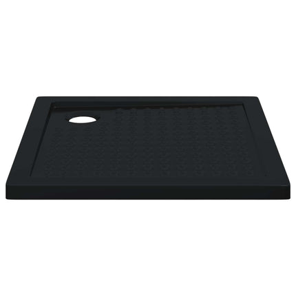 Brusebund Tray med Dots 80 x 80 x 4 cm ABS Sort