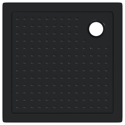 Brusebund Tray med Dots 80 x 80 x 4 cm ABS Sort