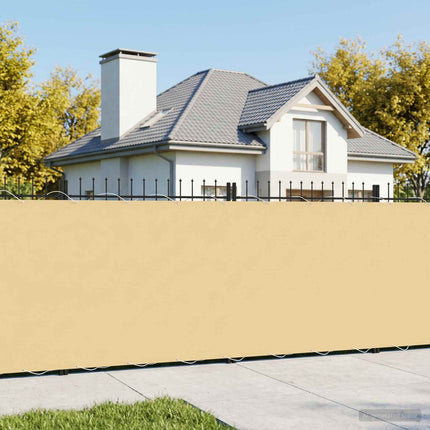 Balkon Afskærmning 180 x 300 cm Stof med PU-belægning