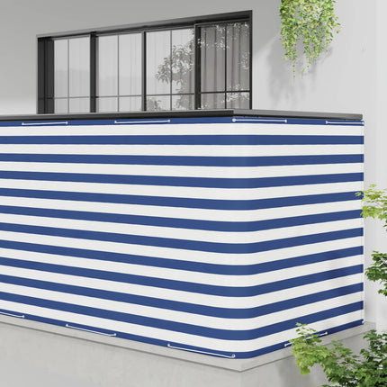 Balkon Afskærmning 150 x 300 cm Stof med PU-belægning