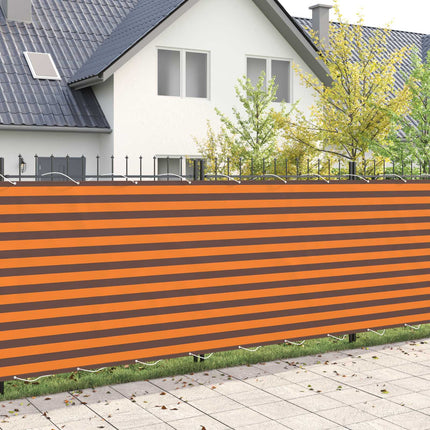 Balkon Afskærmning 150 x 200 cm Stof med PU-belægning