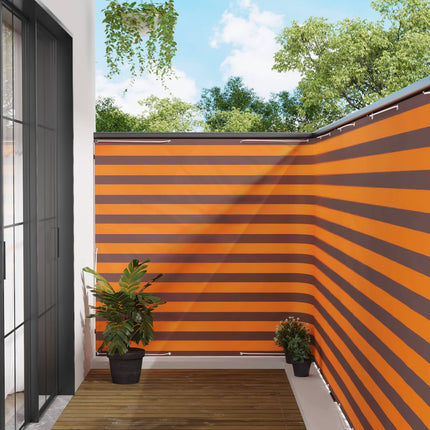 Balkon Afskærmning 150 x 800 cm Stof med PU-belægning