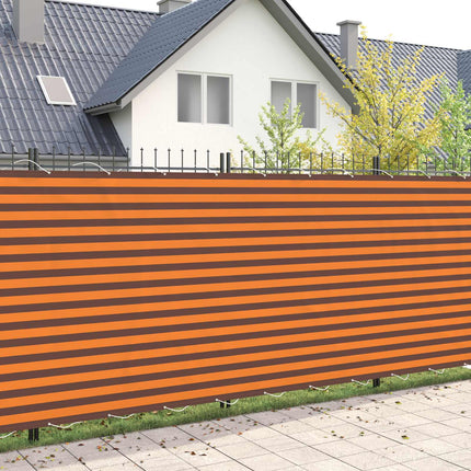 Balkon Afskærmning 180 x 600 cm Stof med PU-belægning