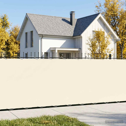 Balkon Afskærmning 150 x 700 cm Stof med PU-belægning