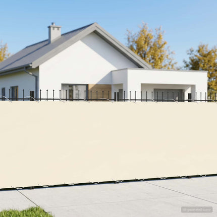 Balkon Afskærmning 180 x 300 cm Stof med PU-belægning