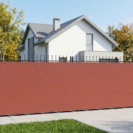 Balkon Afskærmning 150 x 600 cm Stof med PU-belægning