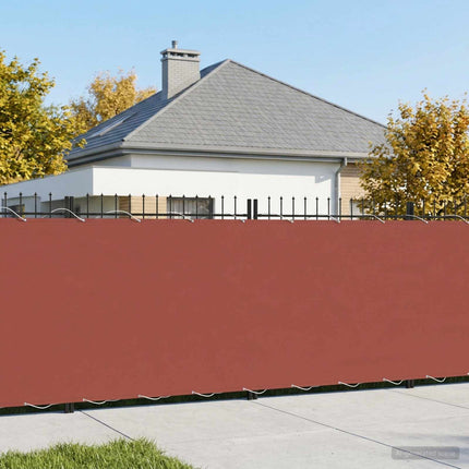 Balkon Afskærmning 200 x 600 cm Stof med PU-belægning
