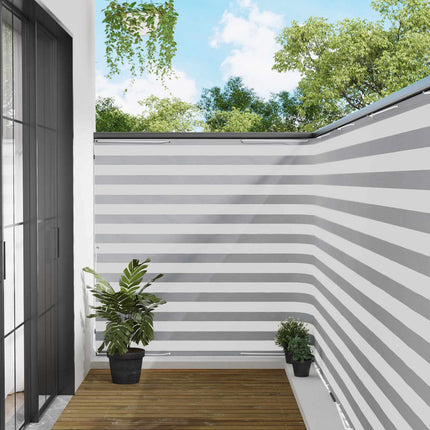 Balkon Afskærmning 150 x 300 cm Stof med PU-belægning