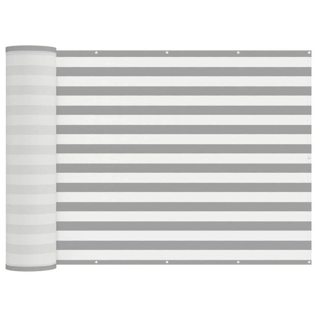 Balkon Afskærmning 180 x 600 cm Stof med PU-belægning