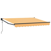 Markise Sandfarvet 3 x 2,5 m Polyester og metal