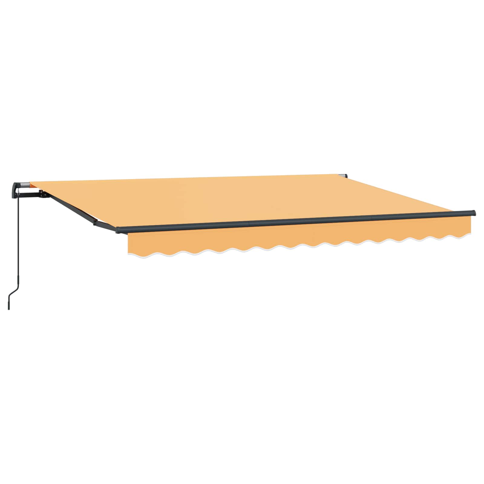 Udtrækkelig markise Sandfarvet 350 x 250 cm
