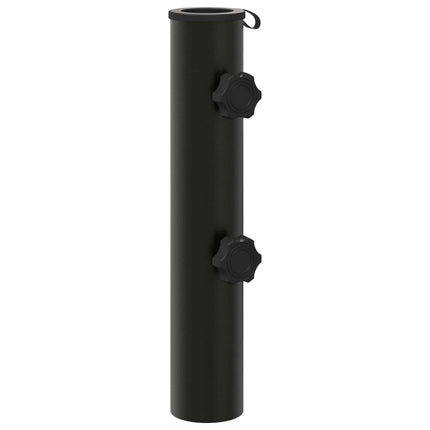 Parasolfodrør 0.6 kg Sort Jern for 40-50 mm Pole
