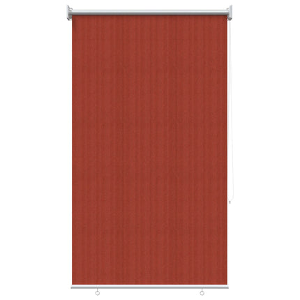 Udendørs rulleskærm 90% UV blok Terracotta 80 x 230 cm HDPE