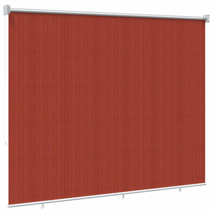 Udendørs rulleskærm 90% UV blok Terracotta 140 x 230 cm HDPE