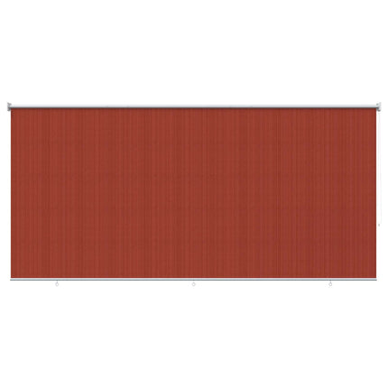 Udendørs rulleskærm 90% UV blok Terracotta 350 x 230 cm HDPE