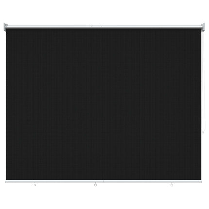 Udendørs rulleskærm 90% UV blok Sort 200 x 140 cm HDPE