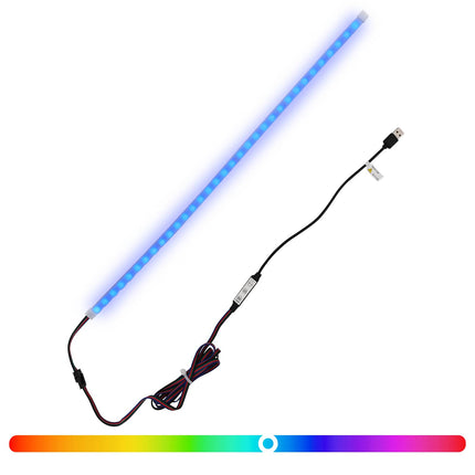 LED Strip 55 cm Flerfarvet PVC