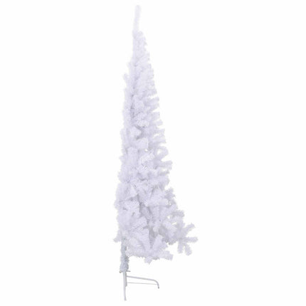 Kunstigt juletræ med 300 LED'er Hvid 180 cm PVC og Stål