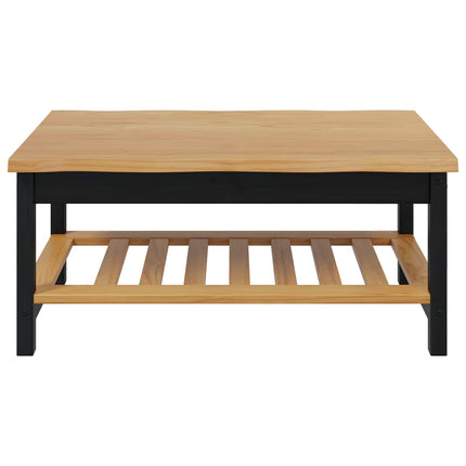 Sofabord EKAI Sort 100 x 60 x 45,5 cm Massivt fyrretræ