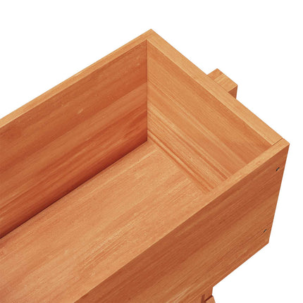 Vertikal have trellis Orange 48 x 30 x 70,5 cm Massivt Fyrretræ