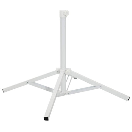 Parasol Stativ Hvid Stål til 25-32 mm Stang