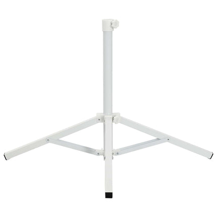 Parasol Stativ Hvid Stål til 25-32 mm Stang