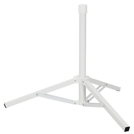 Parasol Stativ Hvid Stål for 25-32 mm Pole