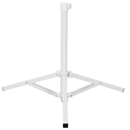 Parasol Stativ Hvid Stål for 25-32 mm Pole