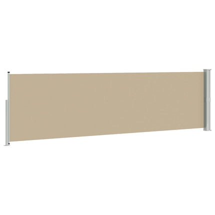Udtrækkeligt side-markise 160 x 300 cm 100% polyester jern stål