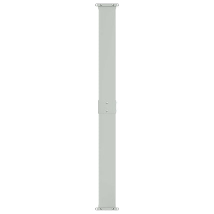 Udtrækkeligt side-markise 117 x 600 cm Polyester Rektangulær