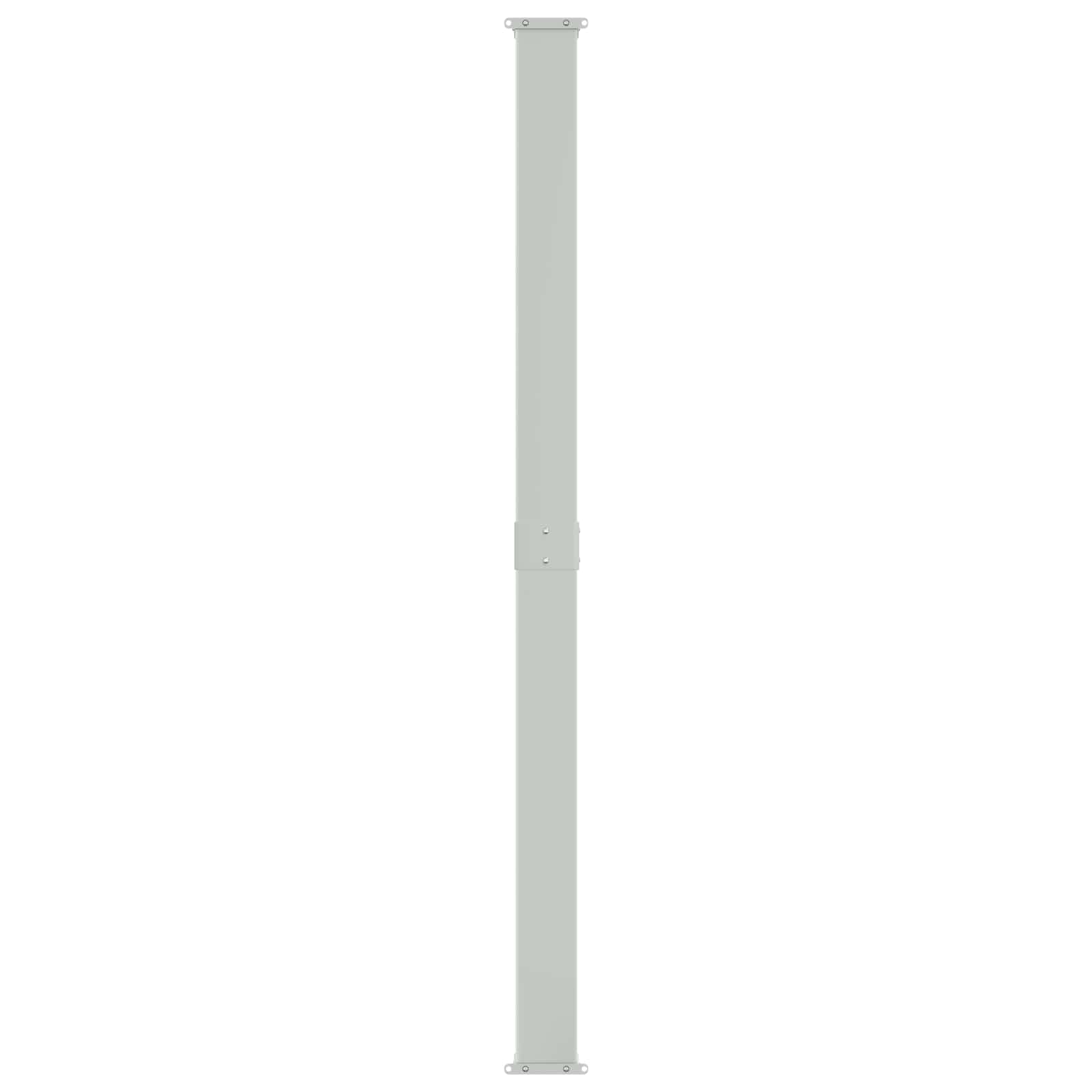 Udtrækkeligt side-markise Beige 600 x 180 cm Polyester