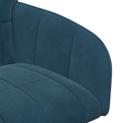 Spisestole 4 pcs Velour (V) Blå 56,5 x 50 x 86 cm