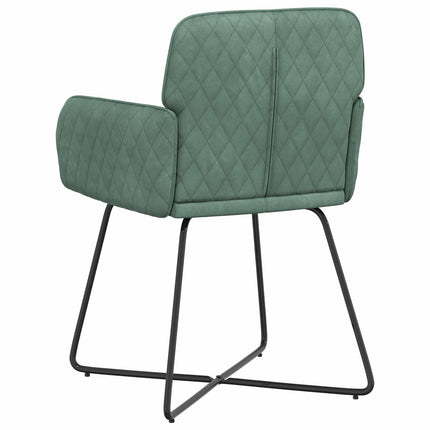 Spisestole 4 pcs Velour (V) Havgrøn 59 x 56,5 x 86 cm