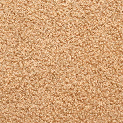 Svingende Spisestole 6 stk. Bouclé Beige 54 x 58 x 87 cm