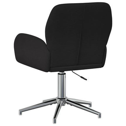 Drejestole 4 stk. 54 x 58 x 90 cm Sort Stof