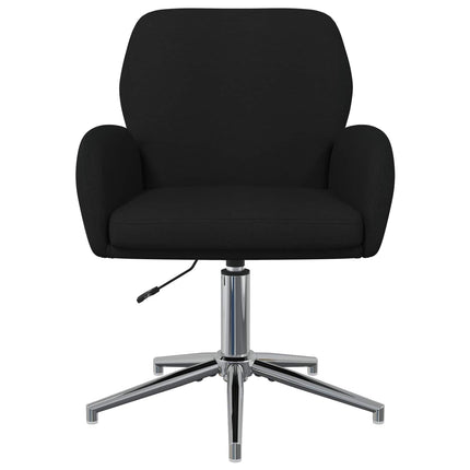 Drejestole 6 stk. 54 x 58 x 90 cm Sort Stof
