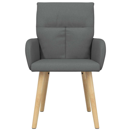Spisestole 4 stk. Stof Mørkegrå 60 x 56 x 96 cm