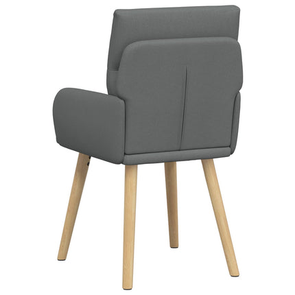 Spisestole 6 stk. Stof Mørkegrå 60 x 56 x 96 cm