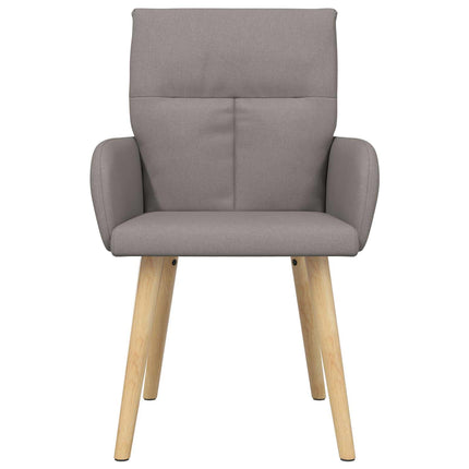 Spisestole 6 stk. Stof Gråbrun 60 x 56 x 96 cm
